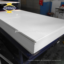 Jinbao Kunststoffplatte Platte Dekoration bunte PVC-Platte / Panel / Blatt